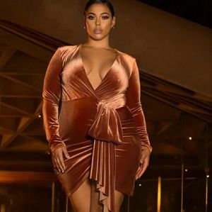 NWOT~Sexy Velvet Dress